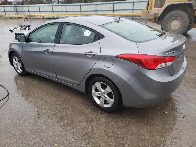 KMHDH4AE1BU128377 - 2011 HYUNDAI ELANTRA GLS GRAY photo 2