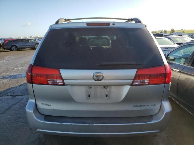 5TDZA23C95S248032 - 2005 TOYOTA SIENNA CE SILVER photo 6