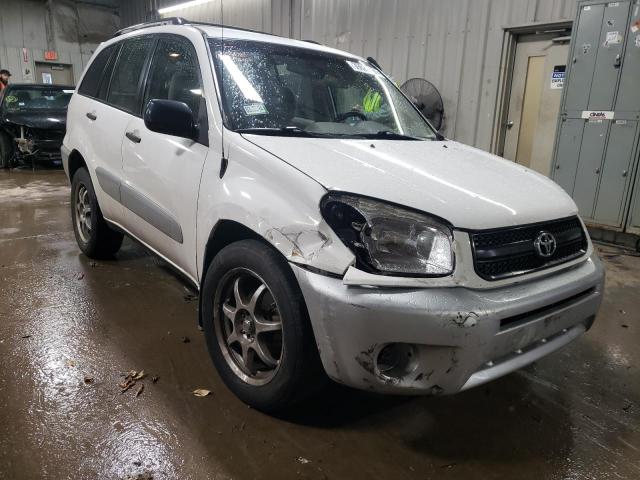 JTEGD20V850065465 - 2005 TOYOTA RAV4 WHITE photo 4