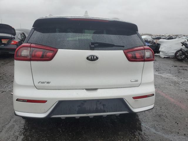 KNDCB3LC3K5298144 - 2019 KIA NIRO FE WHITE photo 6