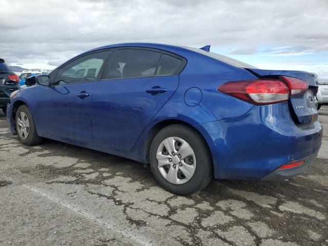 3KPFL4A7XHE043672 - 2017 KIA FORTE LX BLUE photo 2