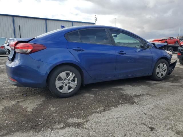 3KPFL4A7XHE043672 - 2017 KIA FORTE LX BLUE photo 3