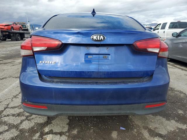 3KPFL4A7XHE043672 - 2017 KIA FORTE LX BLUE photo 6