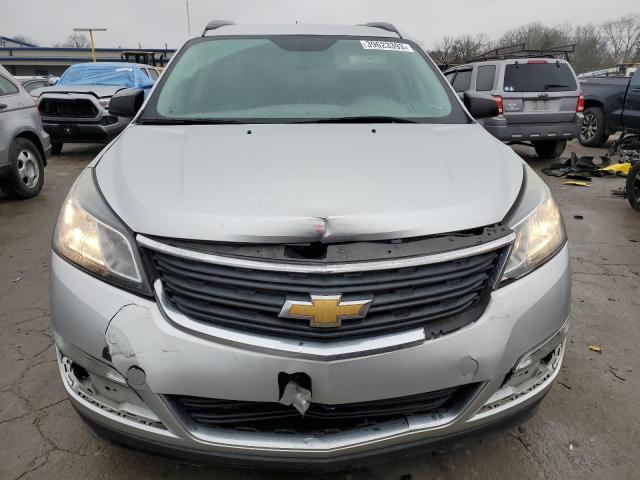 1GNKRFKD8FJ367899 - 2015 CHEVROLET TRAVERSE LS SILVER photo 5