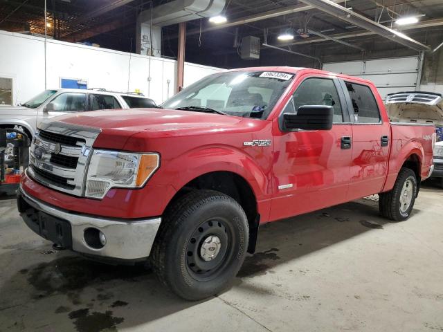 1FTFW1ETXEKD27177 - 2014 FORD F150 SUPERCREW RED photo 1