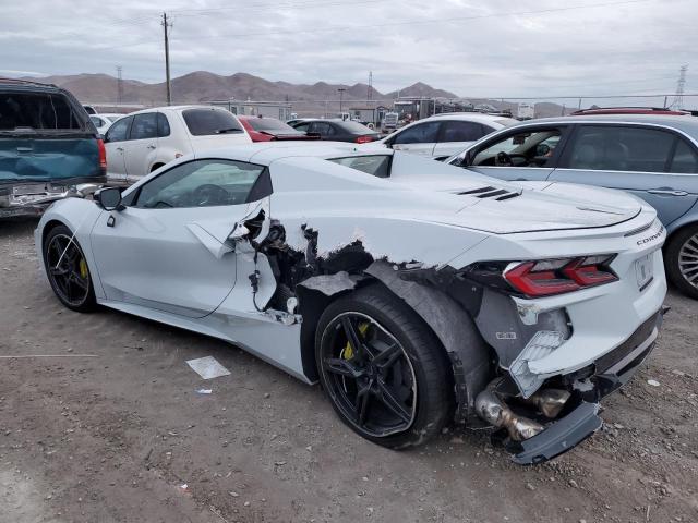 1G1YA3D43N5111031 - 2022 CHEVROLET CORVETTE STINGRAY 1LT WHITE photo 2