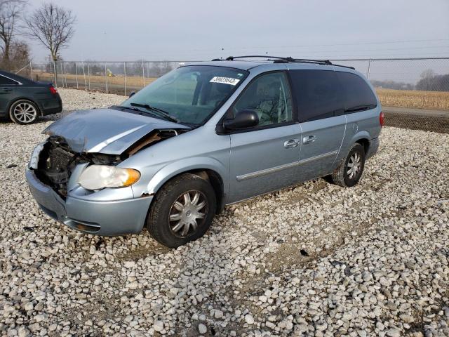 2C4GP54L35R444627 - 2005 CHRYSLER TOWN & COU TOURING 蓝色 照片 1