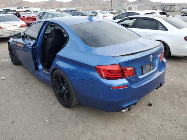 WBSFV9C5XDD096895 - 2013 BMW M5 BLUE photo 2