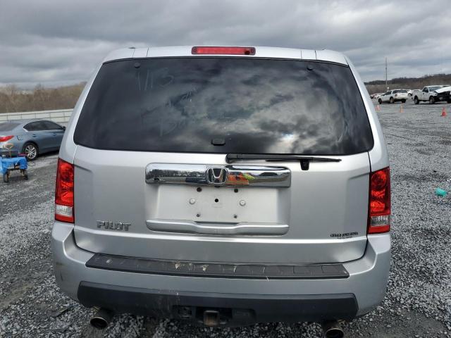 5FNYF3H74DB029576 - 2013 HONDA PILOT EXLN SILVER photo 6