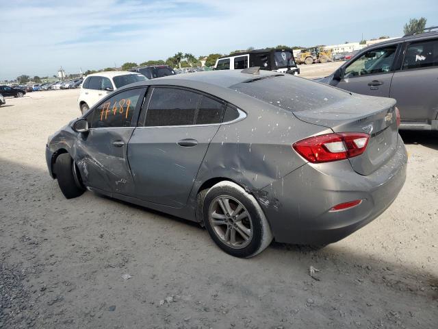 1G1BE5SM0J7109051 - 2018 CHEVROLET CRUZE LT GRAY photo 2