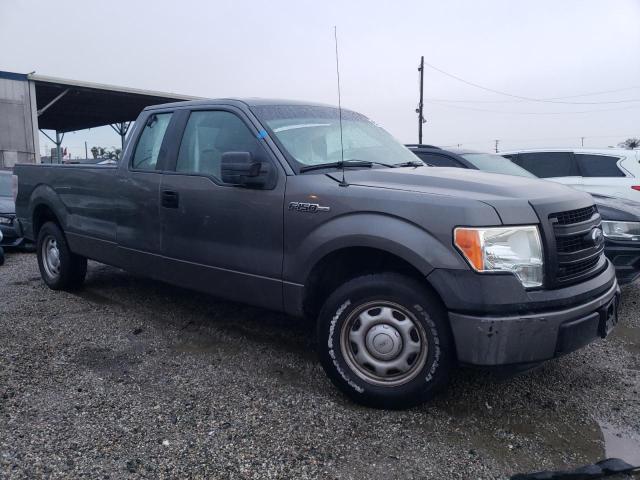 1FTVX1CF0DKD48379 - 2013 FORD F150 SUPER CAB GRAY photo 4