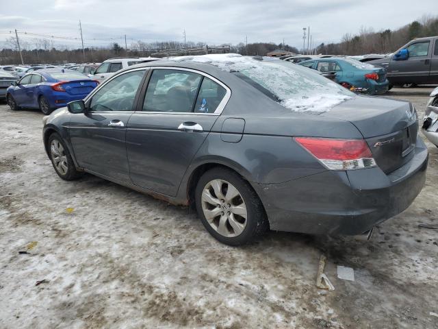 1HGCP36818A046127 - 2008 HONDA ACCORD EXL GRAY photo 2