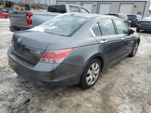 1HGCP36818A046127 - 2008 HONDA ACCORD EXL GRAY photo 3