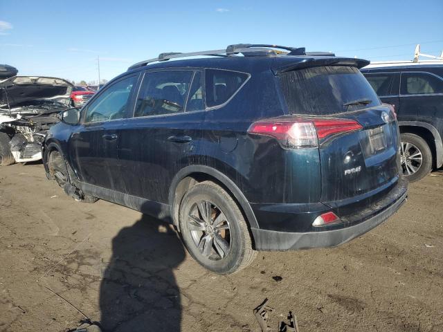 2T3RFREV4HW602583 - 2017 TOYOTA RAV4 XLE BLUE photo 2