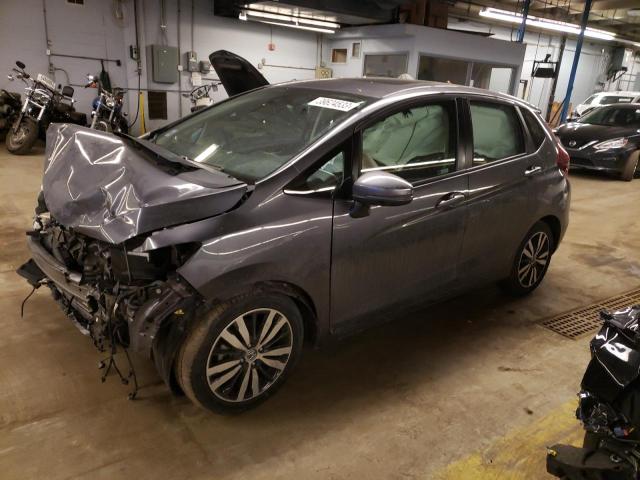 3HGGK5H84KM722671 - 2019 HONDA FIT EX GRAY photo 1