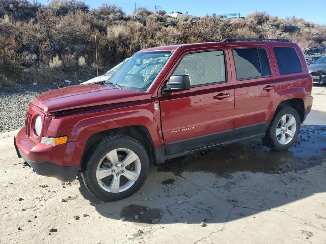 1C4NJRFB8CD621158 - 2012 JEEP PATRIOT LATITUDE MAROON photo 1