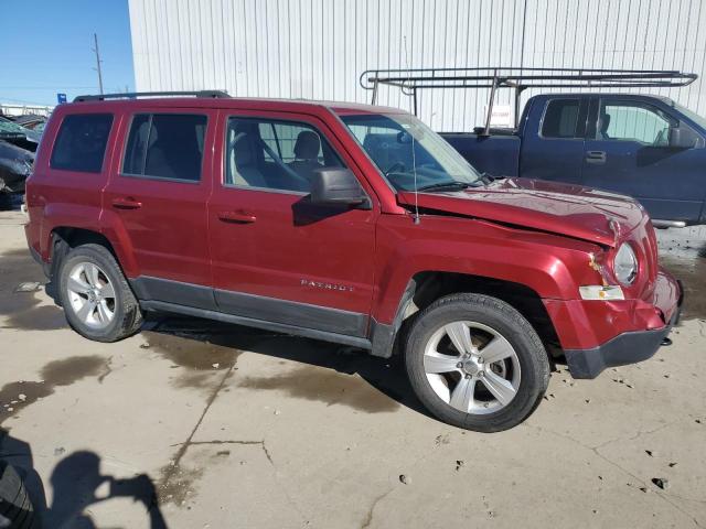 1C4NJRFB8CD621158 - 2012 JEEP PATRIOT LATITUDE MAROON photo 4