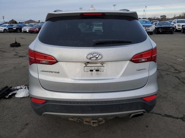 5XYZU3LB9GG337457 - 2016 HYUNDAI SANTA FE S SILVER photo 6