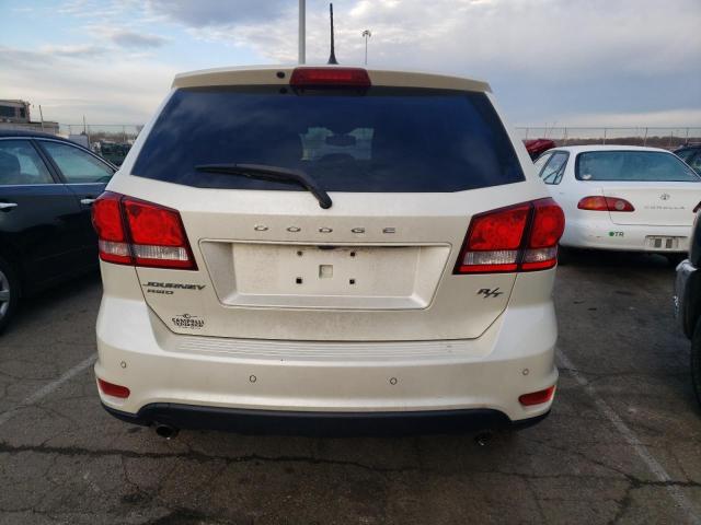 3C4PDDEG7FT544538 - 2015 DODGE JOURNEY R/T WHITE photo 6