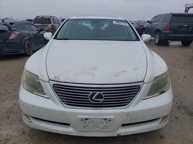 JTHBL46F975048935 - 2007 LEXUS LS 460 WHITE photo 5