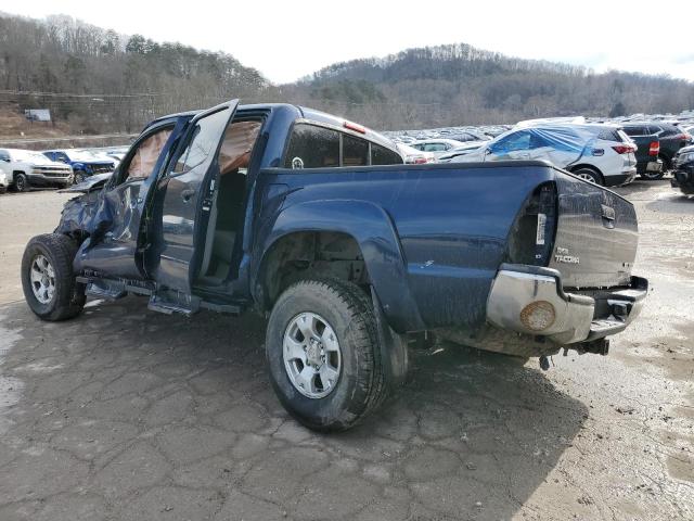 5TELU42N57Z439738 - 2007 TOYOTA TACOMA DOUBLE CAB BLUE photo 2