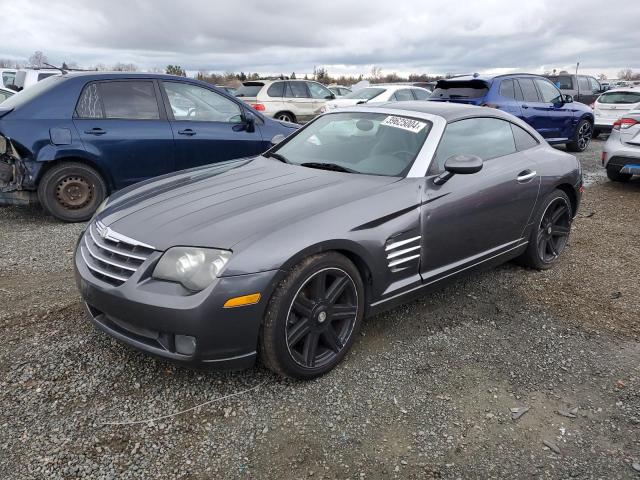 1C3AN69L34X003627 - 2004 CHRYSLER CROSSFIRE LIMITED GRAY photo 1