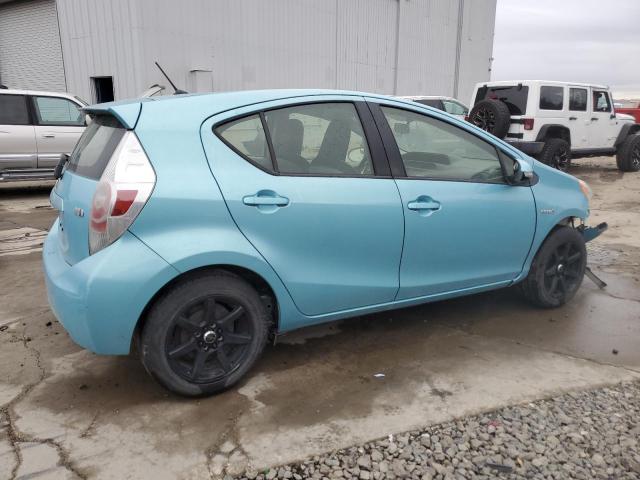 JTDKDTB30E1077457 - 2014 TOYOTA PRIUS C TURQUOISE photo 3