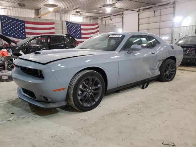 2C3CDZKG6MH560918 - 2021 DODGE CHALLENGER GT GRAY photo 1