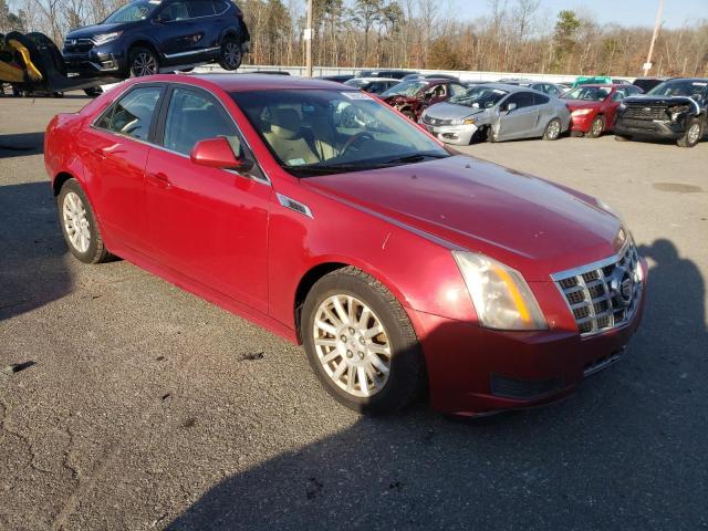 1G6DF5E57D0146504 - 2013 CADILLAC CTS LUXURY COLLECTION RED photo 4