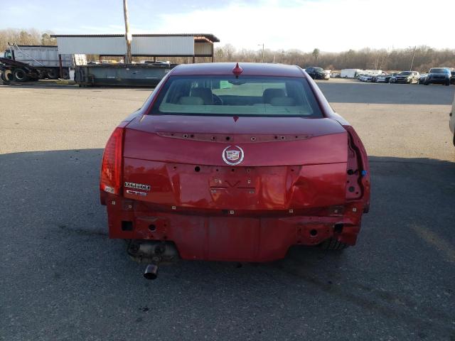 1G6DF5E57D0146504 - 2013 CADILLAC CTS LUXURY COLLECTION RED photo 6