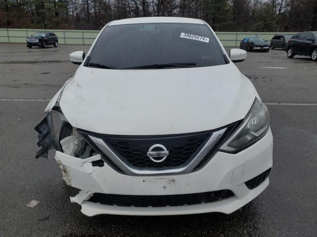 3N1AB7AP6KY340025 - 2019 NISSAN SENTRA S WHITE photo 5