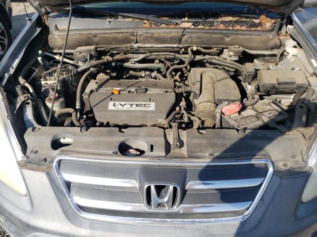 JHLRD78846C055740 - 2006 HONDA CR-V EX SILVER photo 11