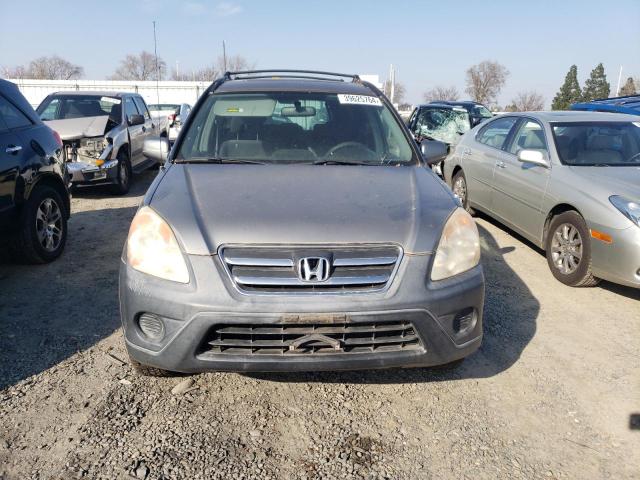 JHLRD78846C055740 - 2006 HONDA CR-V EX SILVER photo 5