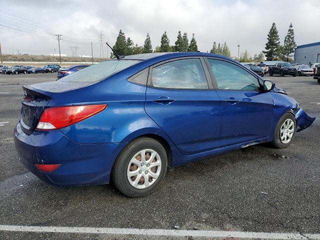 KMHCT4AE7FU931517 - 2015 HYUNDAI ACCENT GLS BLUE photo 3