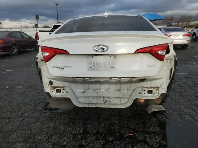 5NPE24AA9FH124522 - 2015 HYUNDAI SONATA ECO WHITE photo 6