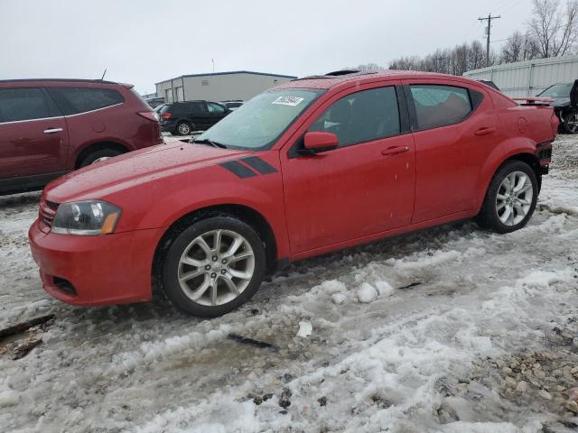 1C3CDZBG6DN713501 - 2013 DODGE AVENGER R/T RED photo 1