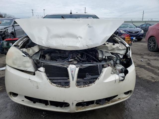 1G2ZG57N184276889 - 2008 PONTIAC G6 BASE WHITE photo 5