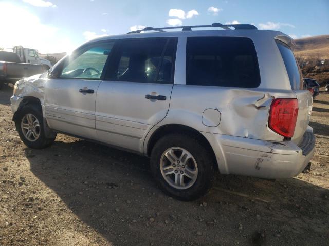 2HKYF18424H508204 - 2004 HONDA PILOT EX SILVER photo 2