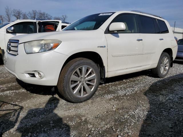 JTEEW44A892034814 - 2009 TOYOTA HIGHLANDER HYBRID LIMITED WHITE photo 1