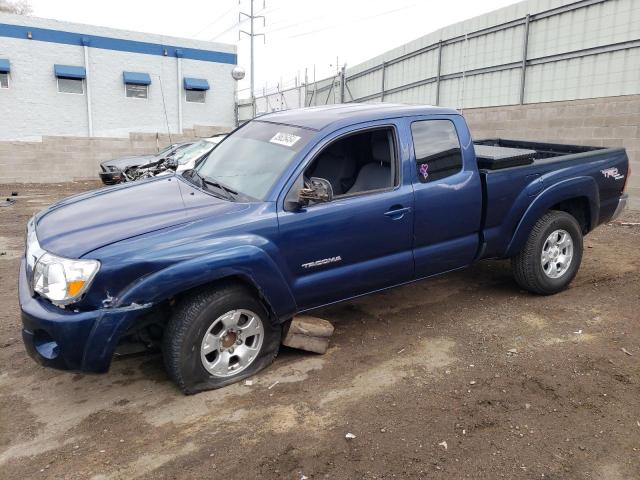 5TETU62N66Z241566 - 2006 TOYOTA TACOMA PRERUNNER ACCESS CAB BLUE photo 1