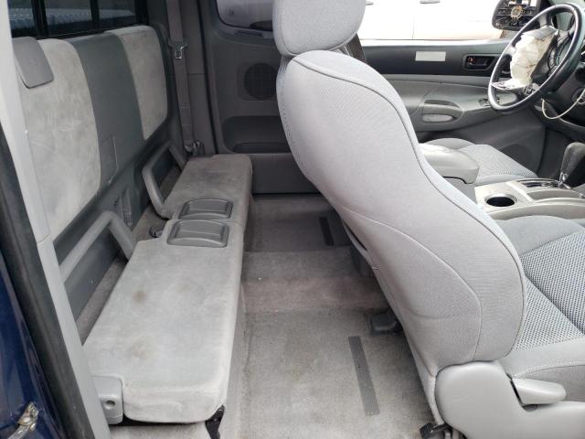 5TETU62N66Z241566 - 2006 TOYOTA TACOMA PRERUNNER ACCESS CAB BLUE photo 10