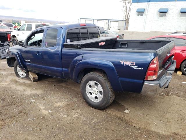 5TETU62N66Z241566 - 2006 TOYOTA TACOMA PRERUNNER ACCESS CAB BLUE photo 2