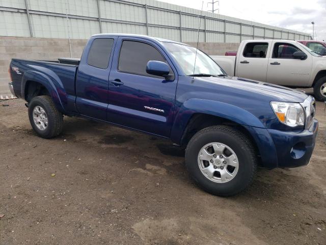 5TETU62N66Z241566 - 2006 TOYOTA TACOMA PRERUNNER ACCESS CAB BLUE photo 4