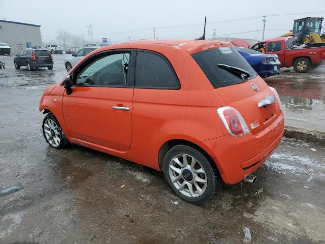 3C3CFFKR5HT625300 - 2017 FIAT 500 POP ORANGE photo 2