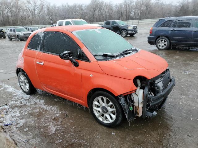 3C3CFFKR5HT625300 - 2017 FIAT 500 POP ORANGE photo 4