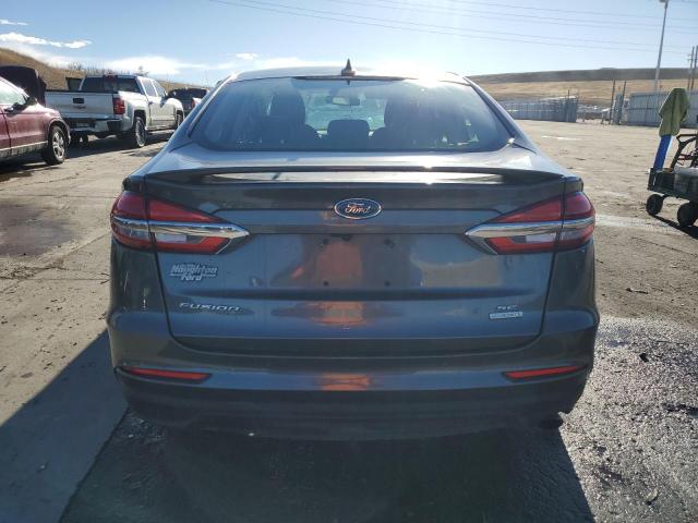 3FA6P0HD3KR215703 - 2019 FORD FUSION SE GRAY photo 6