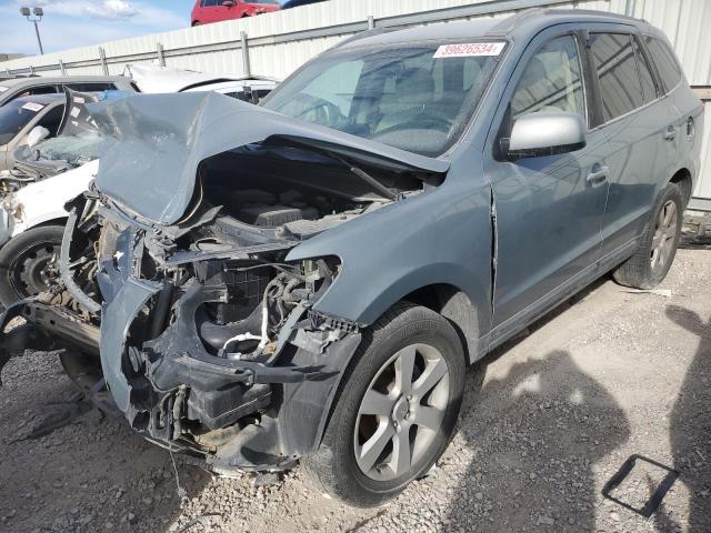 5NMSH73E18H163673 - 2008 HYUNDAI SANTA FE SE GRAY photo 1