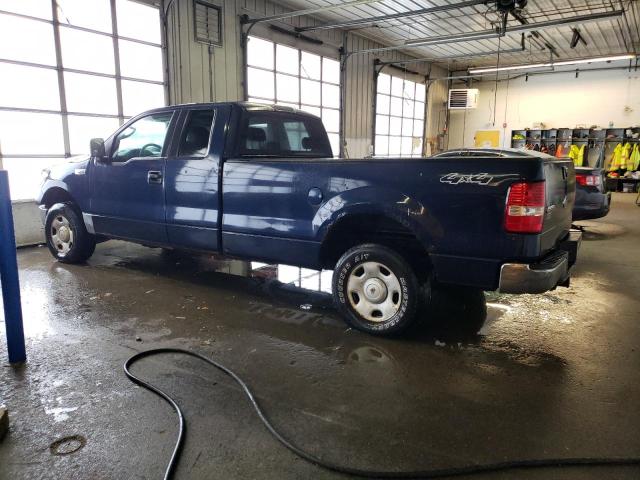 1FTVX14505NA92833 - 2005 FORD F150 BLUE photo 2