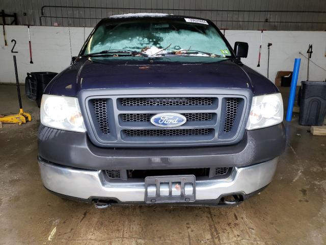 1FTVX14505NA92833 - 2005 FORD F150 BLUE photo 5