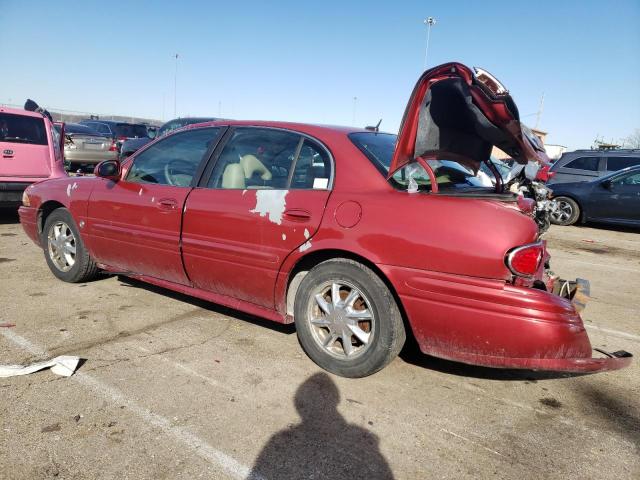 1G4HR54K15U176276 - 2005 BUICK LESABRE LIMITED RED photo 2